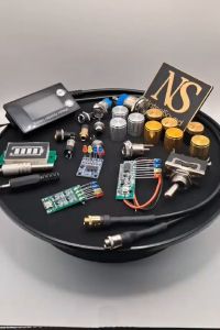 อุปกรณ์ประกอบบนเพลทชุด149-160 สวิทช์vip กดติดกดดับ12mm. เช็คแบต7mm วัตแบต 1s3.7- 8s33.6V aux3.5 ผู้ เมีย DC5.5*2.1