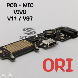 CONNECTOR CHARGER VIVO V11 / Y97 ORI + IC PAPAN KONEKTOR CAS PCB BOARD VIVO V11 / Y97 ORIGINAL + IC