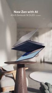 (OFFICIAL STORE) Asus Zenbook 14 OLED UX3405M-APP145WSM / 146WSM (Intel CU7-155H | 32GB | 1TB SSD | Intel® Arc™ | H&S + M365 Basic 1Y)