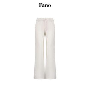 Fano | Quần Jeans Dài Phong Cách Suông Giảm Cân Cho Nữ