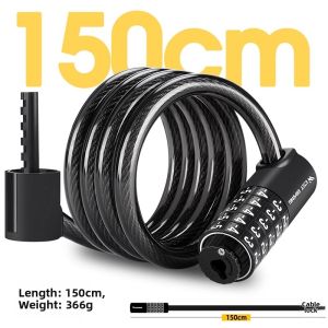 West Biking | Anti-theft Combination Portable Key Bike Lock