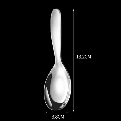 Thickened 316 Stainless Steel Baby Cutlery Cartoon Childrens Spoon Fruit Fork Feeding Rice Spoon Toddler Soup Spoon