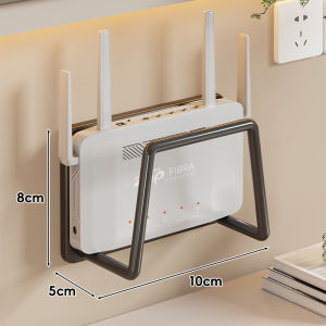 Router Shelf Organizer No-drill Wall Mount Bracket