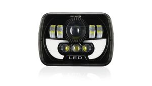 (Original factory - same day delivery) ANMINGPU 300W 5X7 Led Headlights Led Sealed Beam head light lamp With High Low Beam Led Headlight For Jeep Wrangler Yj Cherokee Xj