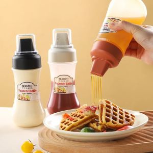 350ml Ketchup Squeeze Bottle Squeeze Condiment Olive Oil Bottles Salad Mustard Sauces Dispenser Kitchen Tools