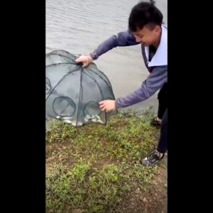 Automatic Fishing Net Portable Folding Umbrella Trap Fish Tra Type Nylon Crab Shrimp Net p Cast Net