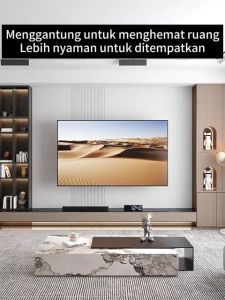【26-55 inci】Miringkan ke atas dan ke bawah 15° Stand TV Bracket TV Gantung Bracket TV LED Telescopic TV Bracket