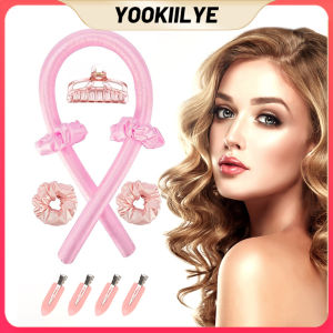 Heatless Curling Rod Headband No Heat Hair Rollers Tape Sleeping Hair Rollers Soft Wave Bar Trainers DIY Hair Styling Tool