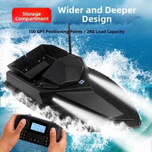 MLZH | GPS Positioning Bait Boat High Speed Remote Control Auto-return Boat