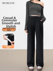 Mom Jane | Pregnancy Friendly Loose Wide Leg Trousers
