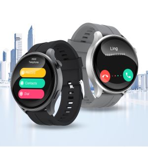 Smart Watch for Men 24 Hours Heart Rate Blood Oxygen Sleeping Monitor Music Play Cycling Watch with Calorie Counting Sport Watch