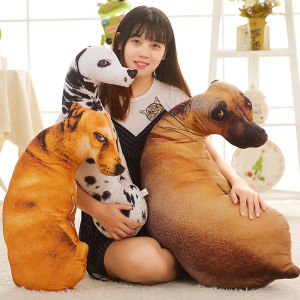 Đồ Chơi Búp Bê Chó Nhồi Bông Mô Phỏng Đệm Ghế Xe Hơi Đồ Chơi Búp Bê Hoạt Hình Đệm Nhồi Bông Cho Bé Trai Ngủ