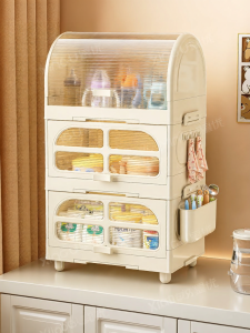 XINGYOU | Baby Food Utensil & Bottle Storage Box Dustproof Drying Rack