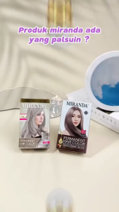 MIRANDA HAIR COLOR - Semir Rambut (30mlx2)+10ml - Pewarna Rambut