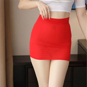 Transparent Thin Skirt with Buttocks Intimates