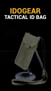 IDOGEAR Tactical ID Card Pouch Credit Card Wallet Neck Lanyard BG35119