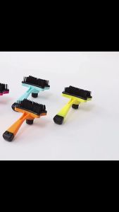 Lược Chải Lông Cho Chó Mèo Có Nút Bấm Lấy Lông Tiện Dụng