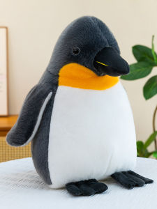 GUAIBUDIAN | Large Standing Penguin Stuffed Toy Plush Doll