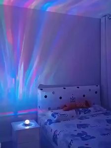 LED 16 Color Water Ripple & Aurora Projector Light Colorful Projector Festival Decoration Christmas Party Decor Night Light