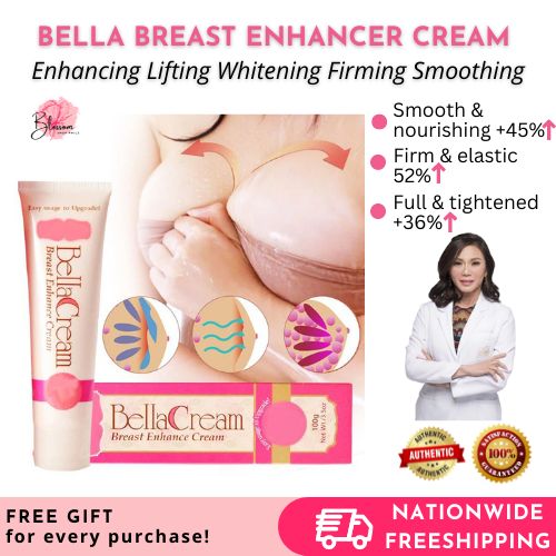 FLASH SALE ORIGINAL Bella Cream Breast Enhancer Cream Must Up Breast Enhancing Milk Cream Pampalaki ng Suso Pampalaki ng Hinaharap Pampalaki ng Pwet Boobs Enhancer Cream for Sexy Women Bigger