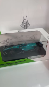 Mô Hình Xe Ôtô Kim Loại 1/24 Siêu Xe F1 ASTON MARTIN 2023 Sẵn Đế Và Hộp Mica Dùng Để Trưng Bày