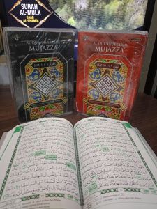 ALQURAN MUJAZZA PERJUZ. UTSMANI DI LENKAPIN WAQOF IBTIDA A5