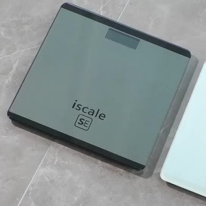 Digital Body Weighing Scale Scale Weight Scale LCD Display Tempered Glass Weigh Electronic Weight Gainer