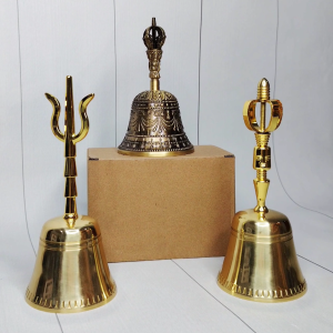 กระดิ่ง กระดิ่งทอง ขนาดใหญ่ เสียงดังกังวาน เรียกทรัพย์สิน รับโชคลาภ เงินทอง กระดิ่งโลหะ บูชาเทพ