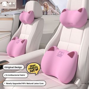 icaroom | Neck & Back Support Pillow Set for Women with Cartoon Design