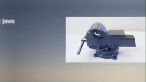 8"Inch Medium Duty Swivel Bench Vise Professional Cast Iron Bench Vise Swivel Base