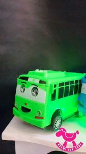 Mainan Bus Elektrik Musik & Oleng BP10 Lokal: Tayo Goyang & Edukatif