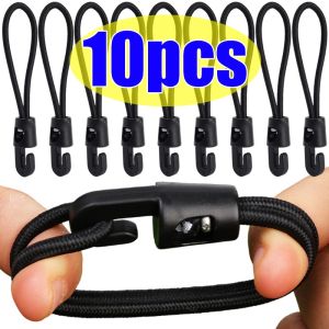 10/15/25cm Elastic Rope Shock Cord Nylon Bungee for Flashlight Key Trekking Pole Water Bottle Ma Gear Organizer Travel Camping