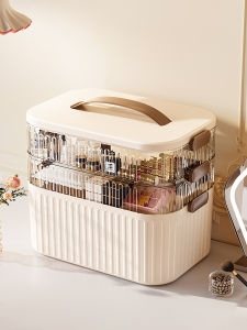 MEIZHUFU | Dustproof High Capacity Cosmetics Storage Box