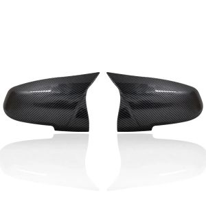 Bộ 2 Ốp Gương Chiếu Hậu Màu Đen Carbon Cho BMW Series 1 2 3 4 X M 220i 328i 420i Dành Cho F20 F21 F22 F23 F24 F30 F32 F33 F36 X1