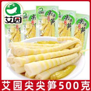 Aiyuan Pickled Pepper Sharp Bamboo Shoots 500g Fresh Small Packaging Open Bag Crispy Ready-to-eat Mountain Pepper Flavor Snacks