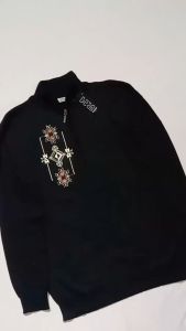 Baju Koko pria Katun Sweater ZIPKO Zipper koko Remaja baju muslim kerah tinggi resleting Long Sleeve Checked - Lazada