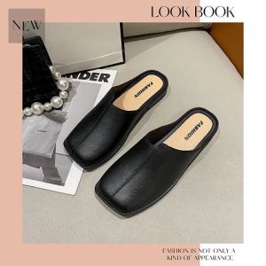 Psion รองเท้า คัทชูแฟชันสีสุภาพดี มินิมอล วัสดุสำหรับผู้ชาย ไม่จบเท้า แฟชันสาวๆสไตล์ออฟฟิศ หรือจับแมทช์ตามต้องการ