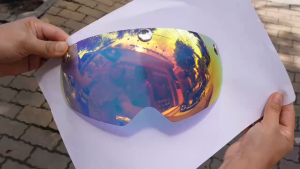 (Ko phải mũ) Kính revo cam đổi màu cho nón POC P01/ falcon city P05 hoặc P10 có độ kính nam châm