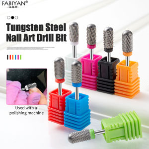 Nail Drill Bit Tungsten Steel Nail Grinding Head Electric Nail Polisher Accessories Polishing Head