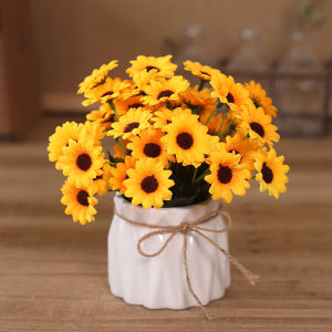 Rose Fake/Artificial Flower Decoration Bouquet Table Flower Decoration Flower Ornamental Flower Plastic Flowers Artificial Flower Floral Ornaments