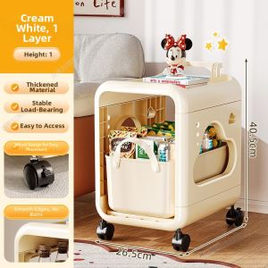 MMZECE | Snack Storage Trolley Multifunctional Organizer Trolley