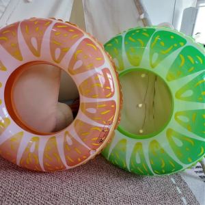 1PC Inflatable Swimming Pool Floating Ring Fruit Tubular Ring Fruit Swim Tubes Swimming Pool Floating Beach Swimming Party.
