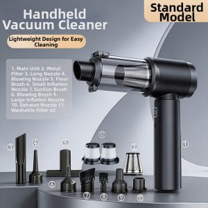 Cordless Multi-functional Car Household Handheld Vacuum Cleaner