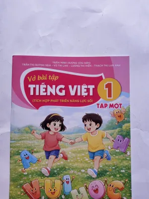 Tập Vở Bài Tập Tiếng Việt Lớp 1/ Tập 1