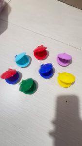 Phách Gõ Âm Nhạc Castanet Nhiều Màu