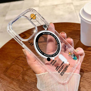 Astronauta Magnetic Phone Case For iPhone 17 Pro Max 16 13 11 15 14 12 Air 17Promax 16promax Silicone Shockproof Funda Cover