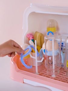 Multifunctional Baby Bottle Drying Rack Foldable Baby nipple Drain Rack Detachable NO BPA