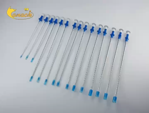 Canack Veterinary Thoracic Drainage Tube Cat Chest Catheter For Pet Surgery Airway Management Sterile Medical PVC Supply