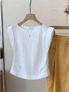 Áo thun nữ PAIBOLI mùa hè thiết kế tay ngắn ôm vừa vặn