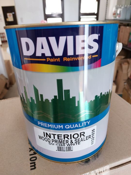 Davies DV1360 Wood Primer & Sealer Gallon Lazada PH